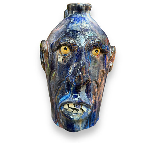 Billy Joe Craven 11" Face Jug DP4518